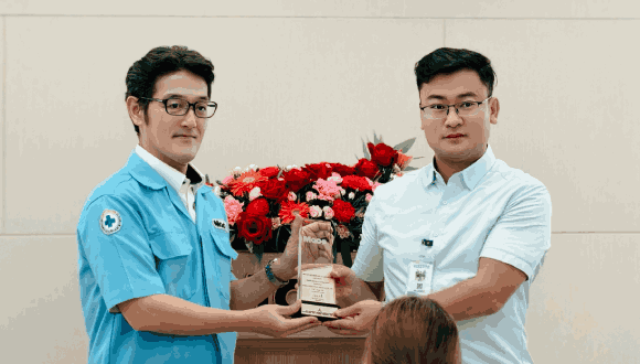 2025年三花荣获泰国三菱重工“绿色产品奖”